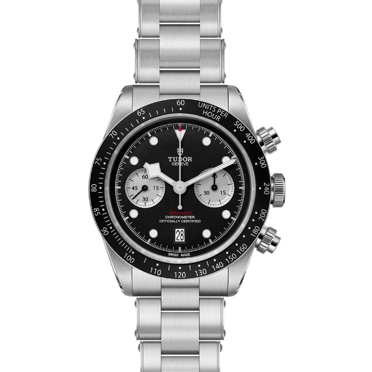 TUDOR Black Bay Chrono 41mm Chronometer Automatic Watch M79360N-0011 - Michael Jones Jeweller