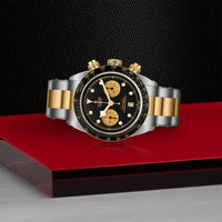 TUDOR Black Bay Chrono 41mm Chronometer Stainless Steel and Yellow Gold Automatic Watch M79363N-0001 - Michael Jones Jeweller