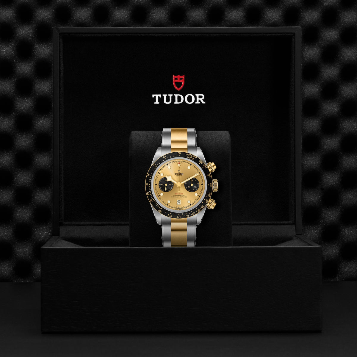 TUDOR Black Bay Chrono S&G 41mm Master Chronometer Automatic Watch M79363N-0007 - Michael Jones Jeweller