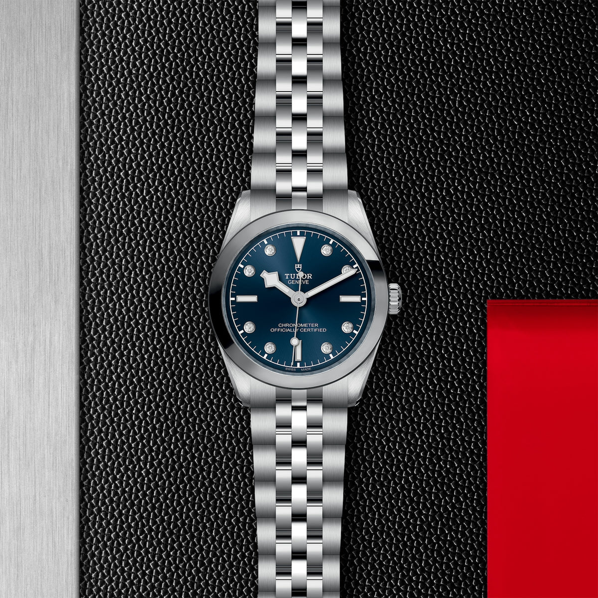 TUDOR Black Bay 31mm Chronometer Stainless Steel Diamond Automatic Watch M79600-0005 - Michael Jones Jeweller