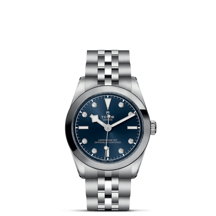 TUDOR Black Bay 31mm Chronometer Stainless Steel Diamond Automatic Watch M79600-0005 - Michael Jones Jeweller