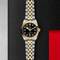 TUDOR Black Bay 31mm Chronometer Stainless Steel and Yellow Gold Diamond Automatic Watch M79603-0006 - Michael Jones Jeweller