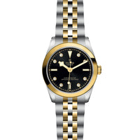 TUDOR Black Bay 31mm Chronometer Stainless Steel and Yellow Gold Diamond Automatic Watch M79603-0006 - Michael Jones Jeweller