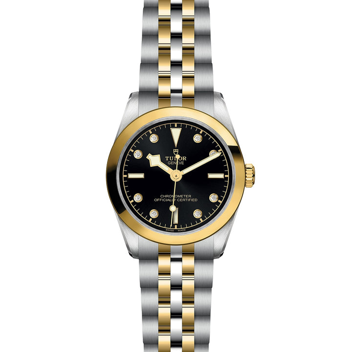TUDOR Black Bay 31mm Chronometer Stainless Steel and Yellow Gold Diamond Automatic Watch M79603-0006 - Michael Jones Jeweller