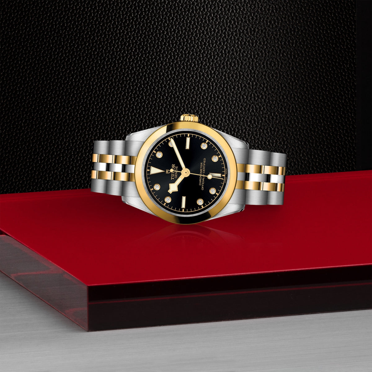 TUDOR Black Bay 31mm Chronometer Stainless Steel and Yellow Gold Diamond Automatic Watch M79603-0006 - Michael Jones Jeweller