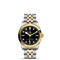 TUDOR Black Bay 31mm Chronometer Stainless Steel and Yellow Gold Diamond Automatic Watch M79603-0006 - Michael Jones Jeweller
