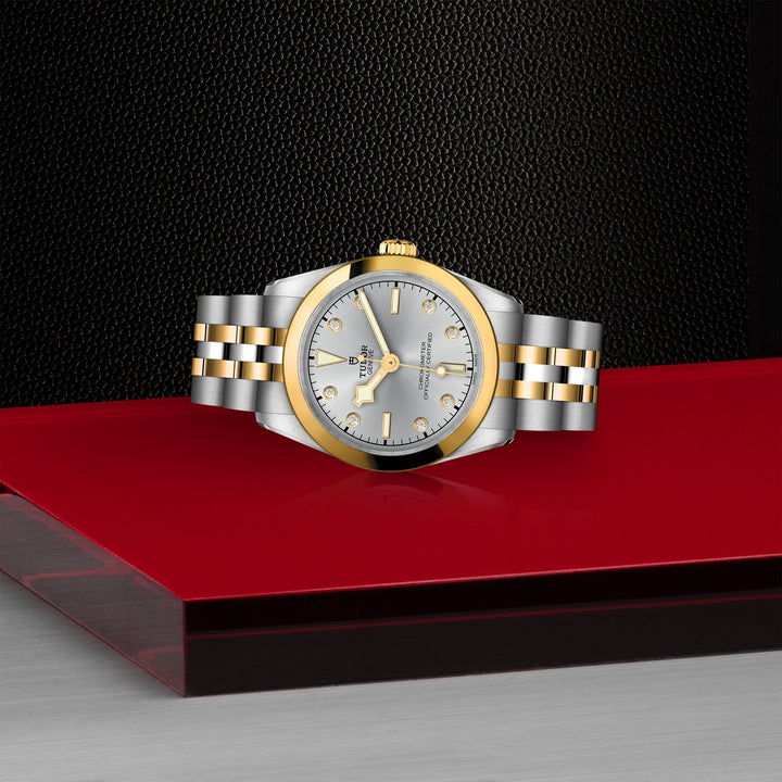 TUDOR Black Bay 31mm Chronometer Stainless Steel and Yellow Gold Diamond Automatic Watch M79603-0007 - Michael Jones Jeweller