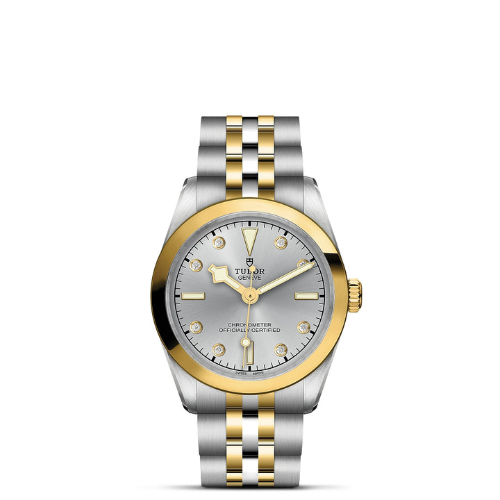 TUDOR Black Bay 31mm Chronometer Stainless Steel and Yellow Gold Diamond Automatic Watch M79603-0007 - Michael Jones Jeweller