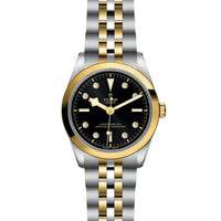 TUDOR Black Bay 36mm Chronometer Stainless Steel and Yellow Gold Diamond Automatic Watch M79643-0006 - Michael Jones Jeweller