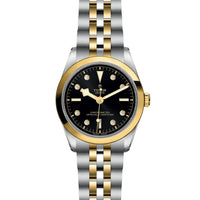 TUDOR Black Bay 36mm Chronometer Stainless Steel and Yellow Gold Diamond Automatic Watch M79643-0006 - Michael Jones Jeweller