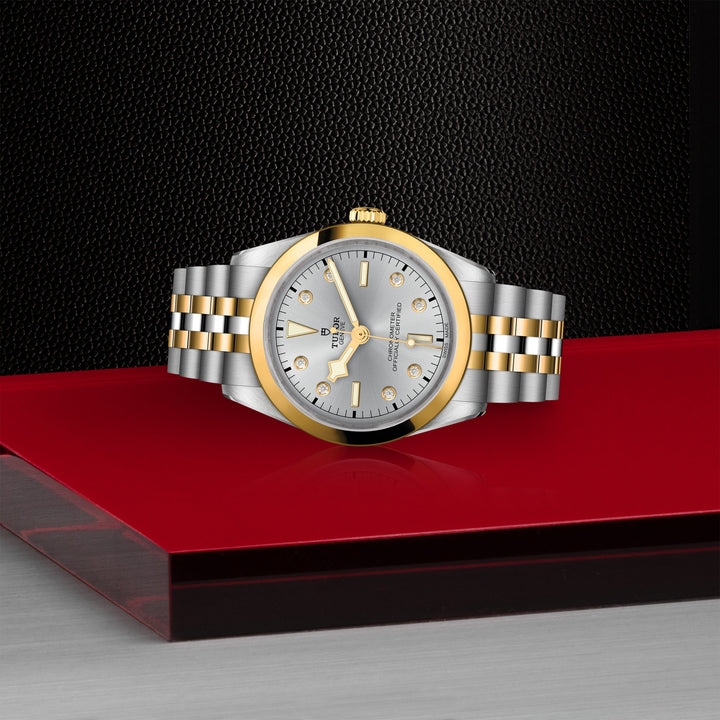 TUDOR Black Bay One 36mm Chronometer Stainless Steel and Yellow Gold Diamond Automatic Watch M79643-0007 - Michael Jones Jeweller