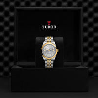 TUDOR Black Bay One 36mm Chronometer Stainless Steel and Yellow Gold Diamond Automatic Watch M79643-0007 - Michael Jones Jeweller
