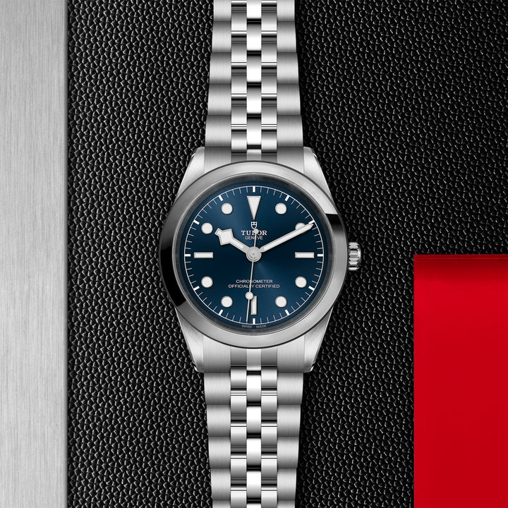 TUDOR Black Bay 41mm Chronometer Stainless Steel Automatic Watch M79680-0002 - Michael Jones Jeweller