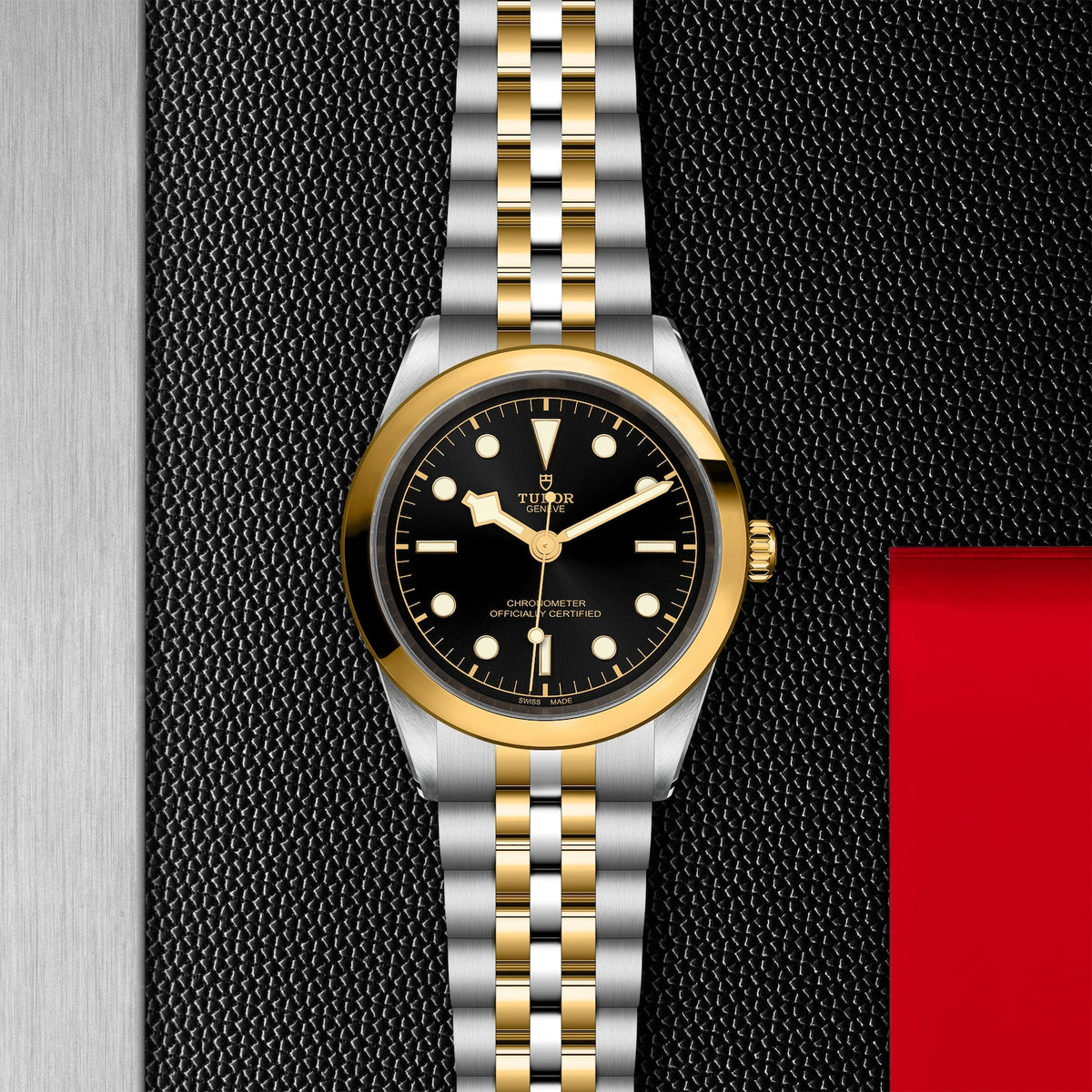 TUDOR Black Bay 41mm Chronometer Yellow Gold and Steel Automatic Watch M79683-0001 - Michael Jones Jeweller