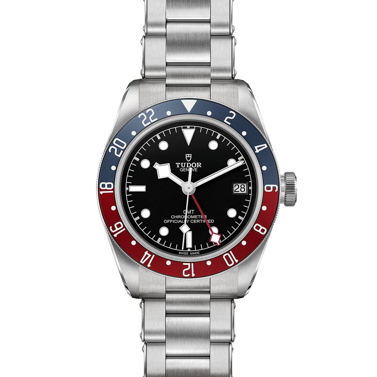 TUDOR Black Bay GMT 41mm Chronometer  Steel Automatic Watch M79830RB-0001 - Michael Jones Jeweller
