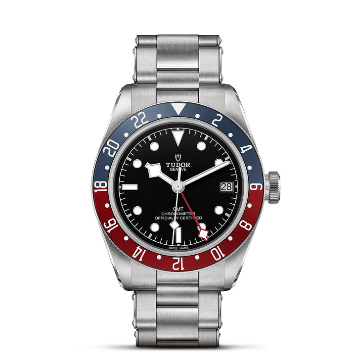 TUDOR Black Bay GMT 41mm Chronometer  Steel Automatic Watch M79830RB-0001