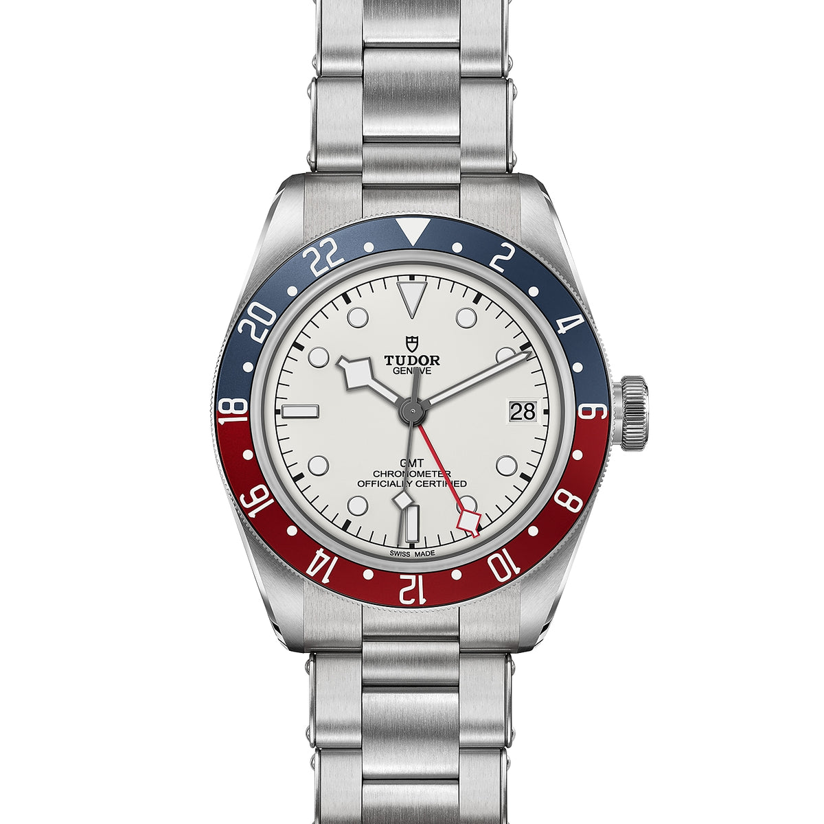 TUDOR Black Bay GMT 41mm Stainless Steel Chronometer Automatic Watch M79830RB-0010 - Michael Jones Jeweller