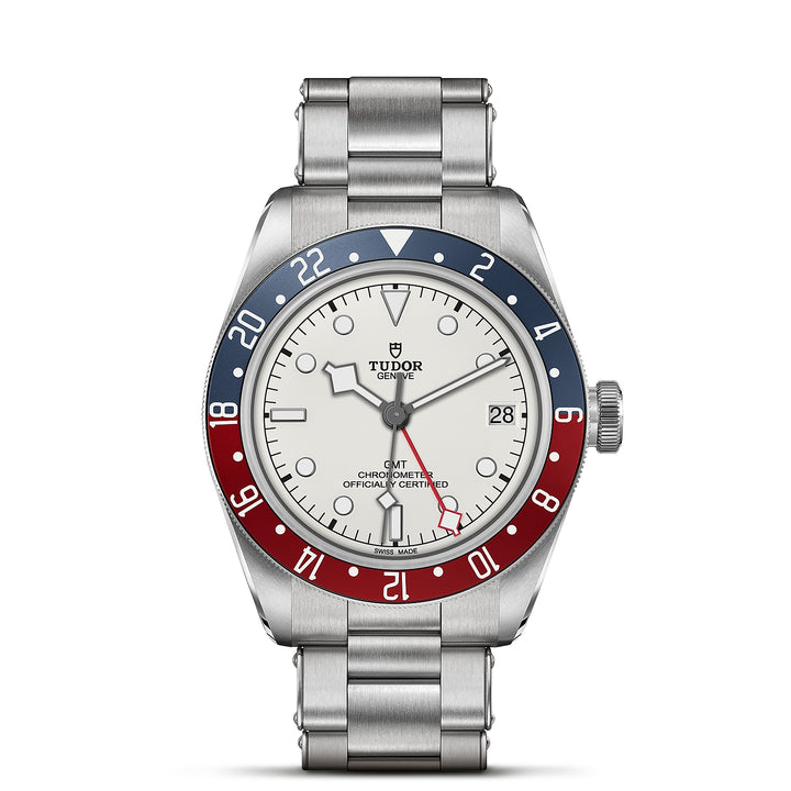 TUDOR Black Bay GMT 41mm Stainless Steel Chronometer Automatic Watch M79830RB-0010