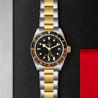 TUDOR Black Bay GMT 41mm Chronometer Steel and Gold Automatic Watch M79833MN-0001 - Michael Jones Jeweller