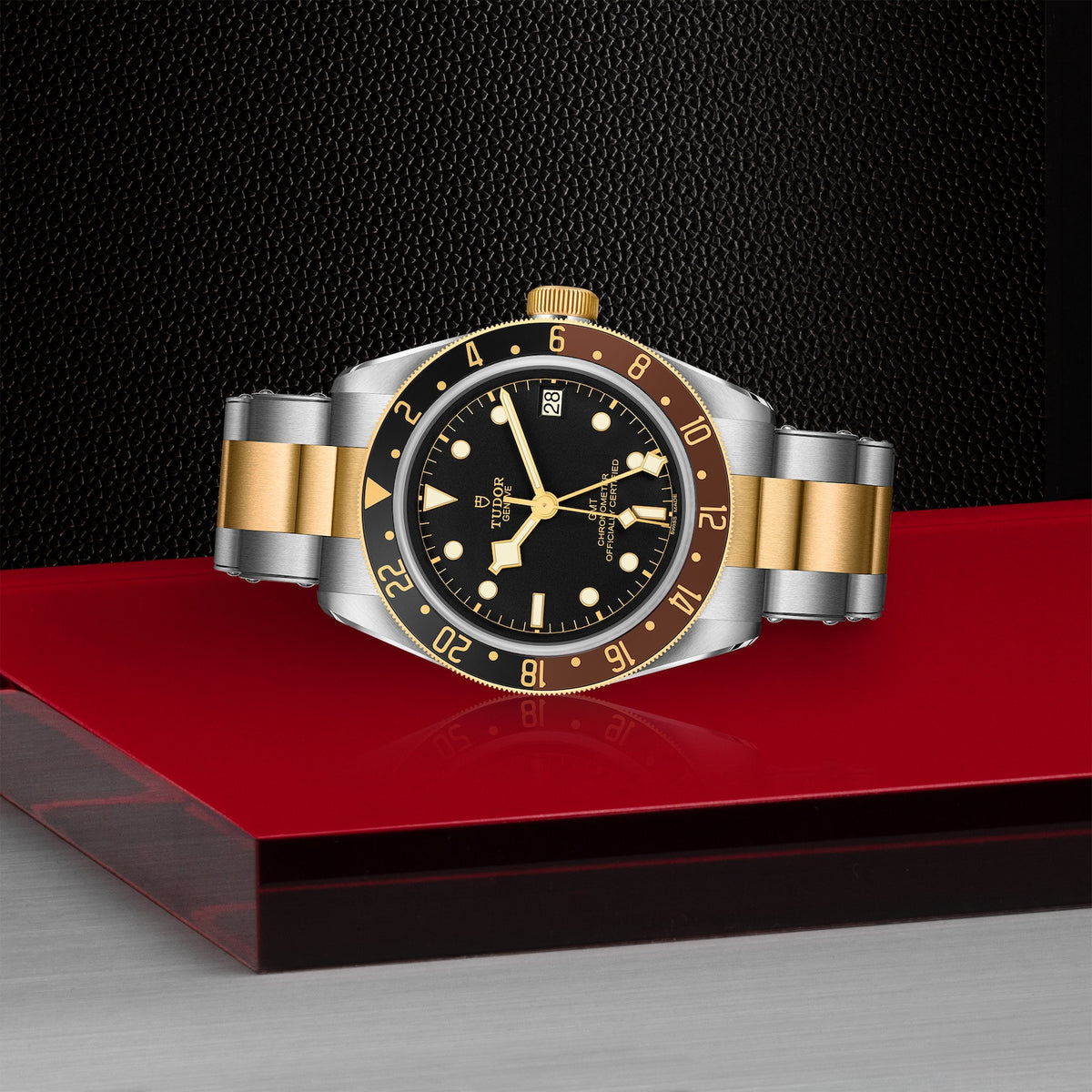 TUDOR Black Bay GMT 41mm Chronometer Steel and Gold Automatic Watch M79833MN-0001 - Michael Jones Jeweller
