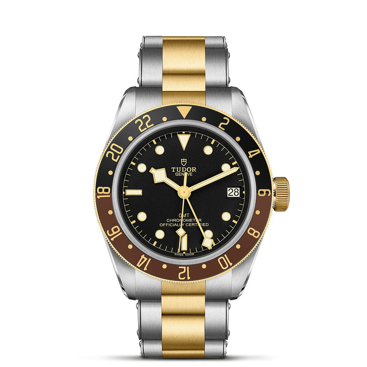 TUDOR Black Bay GMT 41mm Chronometer Steel and Gold Automatic Watch M79833MN-0001