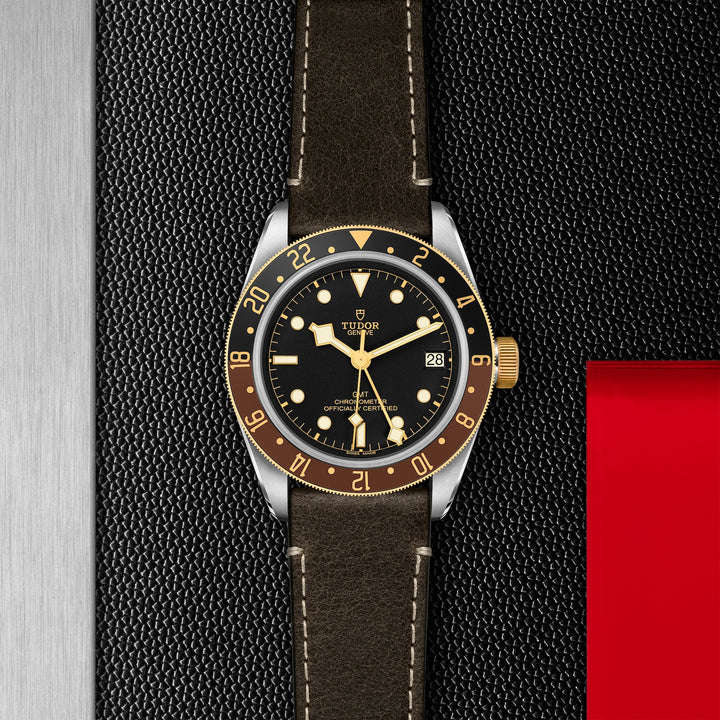 TUDOR Black Bay GMT 41mm Chronometer Steel and Gold Automatic Watch M79833MN-0003
