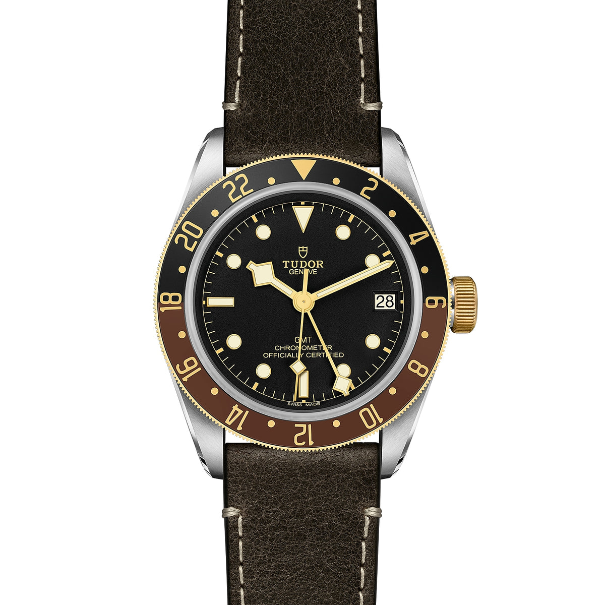 TUDOR Black Bay GMT 41mm Chronometer Steel and Gold Automatic Watch M79833MN-0003 - Michael Jones Jeweller