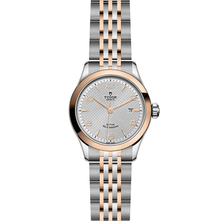 TUDOR 1926 28mm Steel and Rose Gold Automatic Watch M91351-0001 - Michael Jones Jeweller