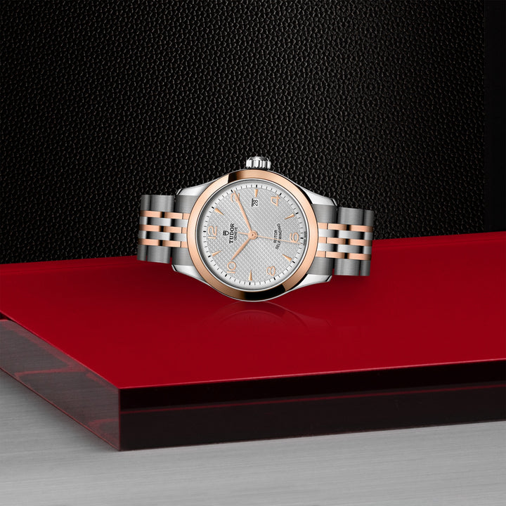 TUDOR 1926 28mm Steel and Rose Gold Automatic Watch M91351-0001 - Michael Jones Jeweller
