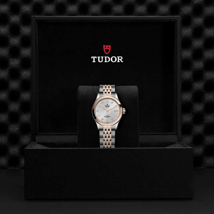 TUDOR 1926 28mm Steel and Rose Gold Automatic Watch M91351-0002 - Michael Jones Jeweller