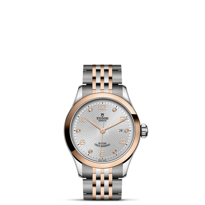 TUDOR 1926 28mm Steel and Rose Gold Automatic Watch M91351-0002 - Michael Jones Jeweller
