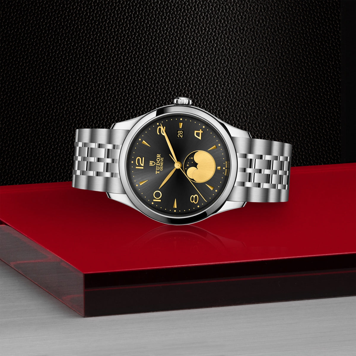 TUDOR 1926 Luna 39mm Moonphase Automatic Watch M91560-0003 - Michael Jones Jeweller