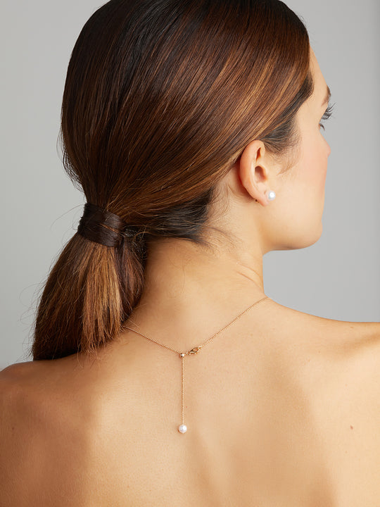 Yana Nesper Akoya Pearl 18ct Yellow Gold Bubbles Necklace - Michael Jones Jeweller