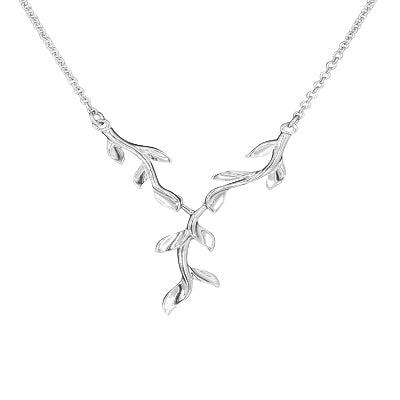 Silver Branch Necklace