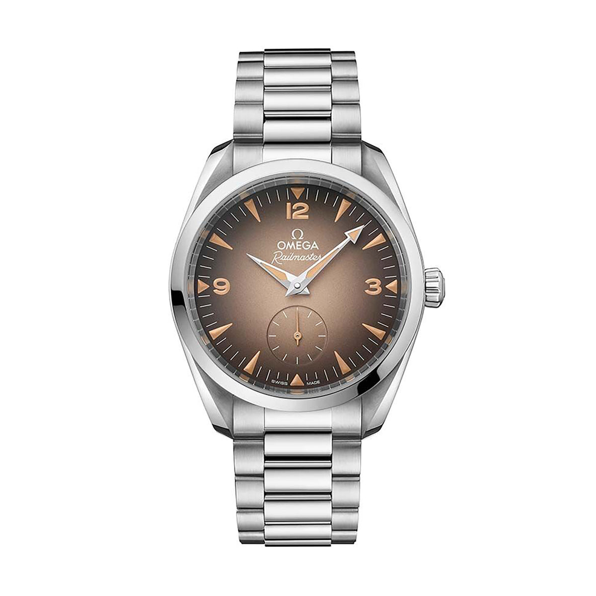OMEGA Seamaster Railmaster Co-Axial Master Chronometer 38mm O23510382013001 - Michael Jones Jeweller
