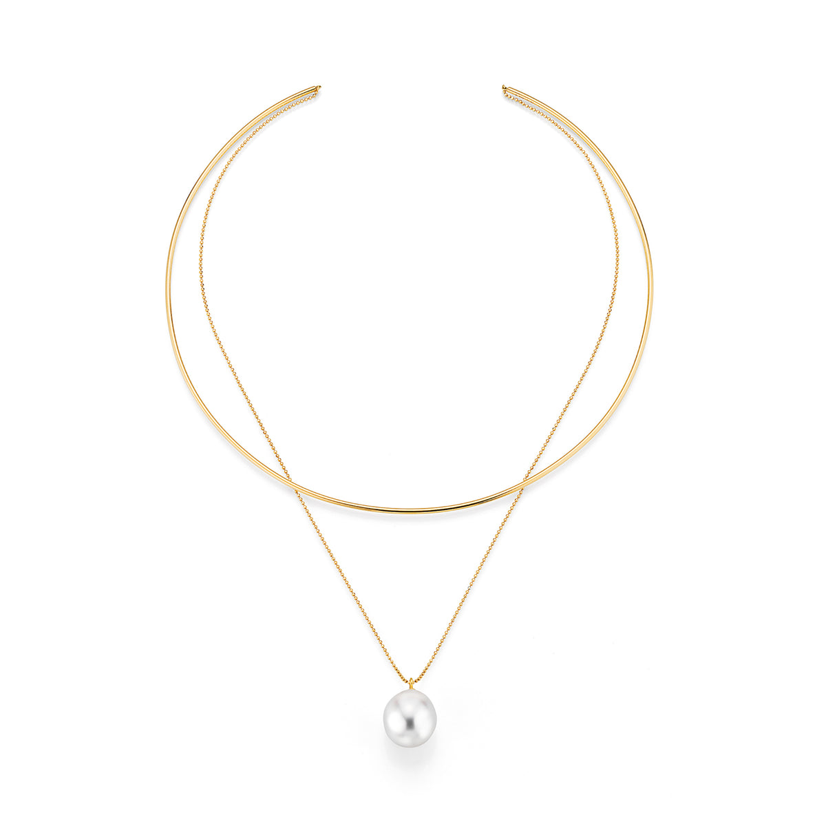Yana Nesper South Sea Pearl 18ct Yellow Gold Necklace - Michael Jones Jeweller