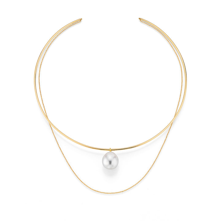 Yana Nesper South Sea Pearl 18ct Yellow Gold Necklace - Michael Jones Jeweller