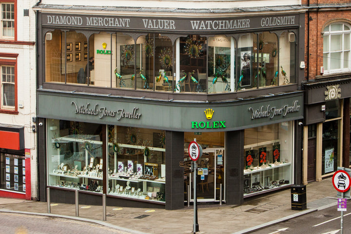 Michael Jones Jeweller's store on Gold Street Northampton
