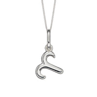 Zodiac Aries Silver Charm