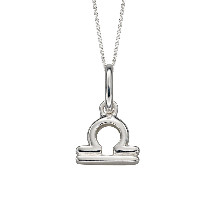 Zodiac Libra Silver Charm