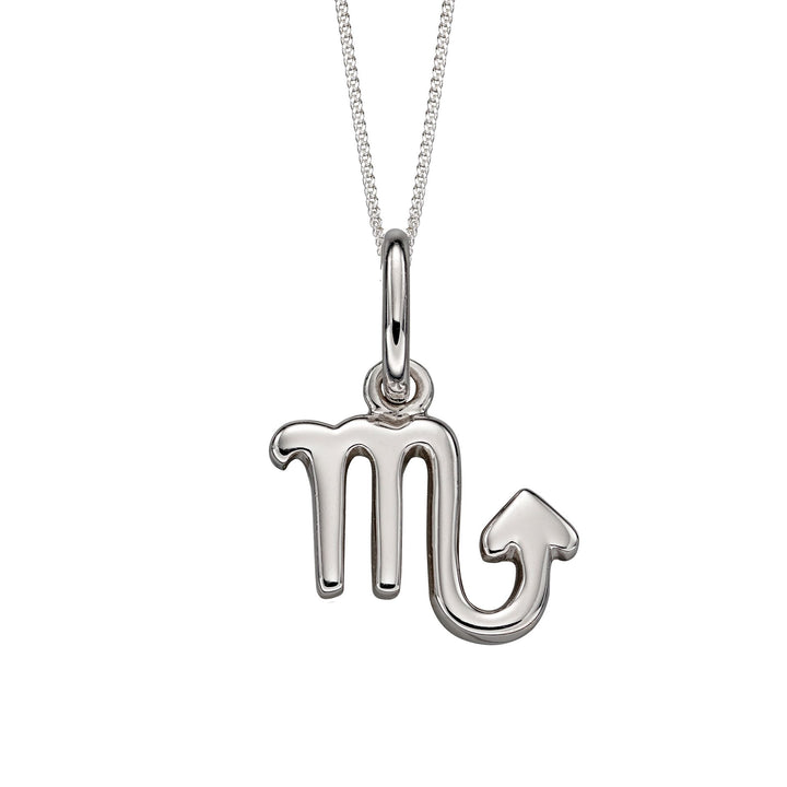 Zodiac Scorpio Silver Charm