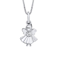 D for Diamond Child's Fairy Diamond Pendant - Michael Jones Jeweller