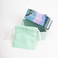 D for Diamond Pink Spinning Flower Diamond Pendant