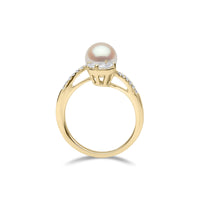 Yoko Starlight Akoya Pearl and Diamond 18ct Yellow Gold Phoenix Ring