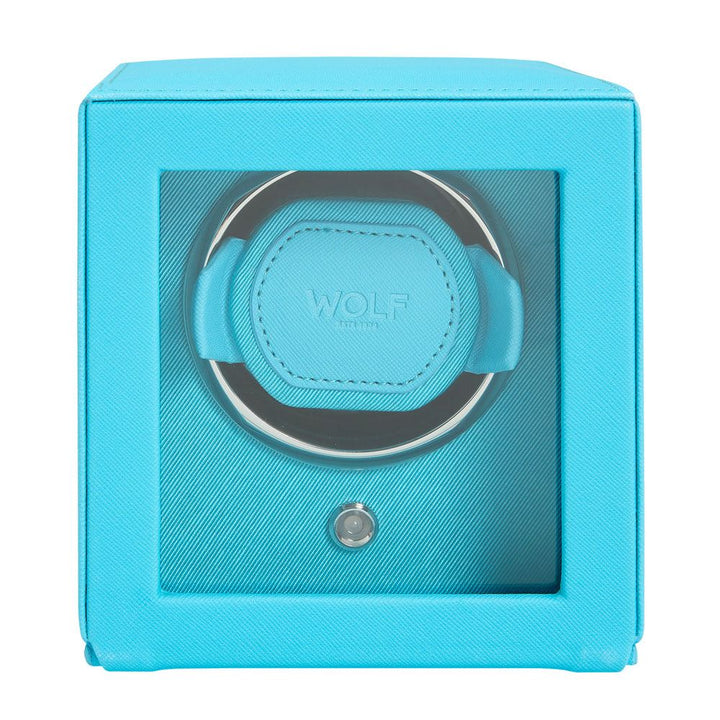 WOLF Cub Tutti Frutti Turquoise Single Watch Winder - ONLINE EXCLUSIVE