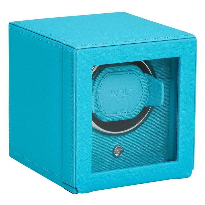 WOLF Cub Tutti Frutti Turquoise Single Watch Winder - ONLINE EXCLUSIVE