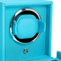 WOLF Cub Tutti Frutti Turquoise Single Watch Winder - ONLINE EXCLUSIVE