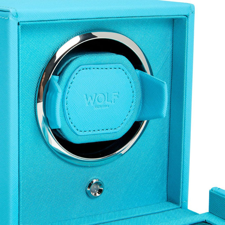 WOLF Cub Tutti Frutti Turquoise Single Watch Winder - ONLINE EXCLUSIVE