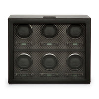 WOLF Axis 6 Piece Powder Coat Watch Winder - ONLINE EXCLUSIVE