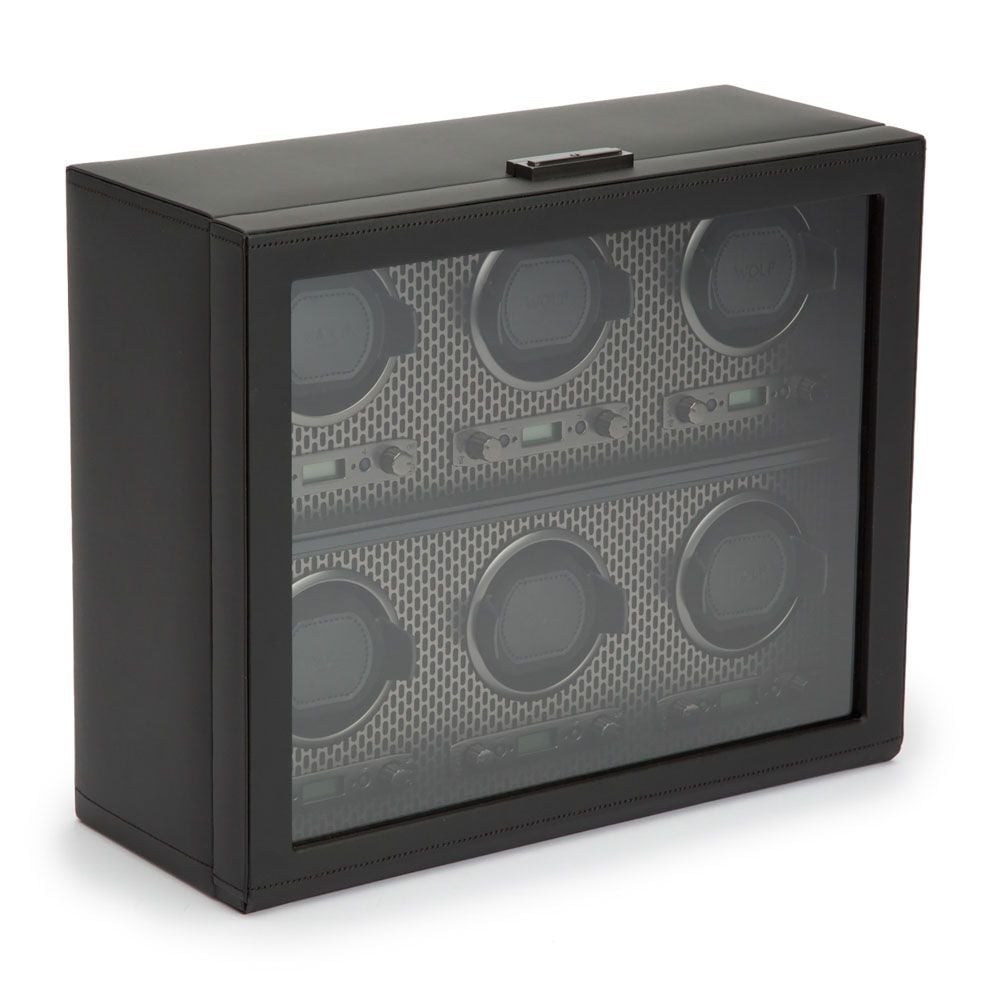 WOLF Axis 6 Piece Powder Coat Watch Winder - ONLINE EXCLUSIVE - Michael Jones Jeweller